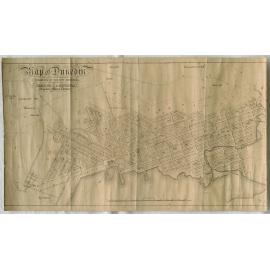 Map of Dunedin with all the latest improvements 1870