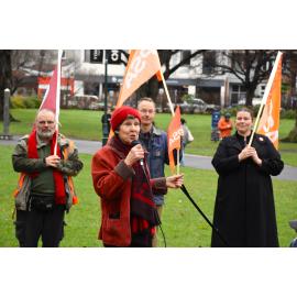 Public Services Association (PSA) speaking in support of the nurses