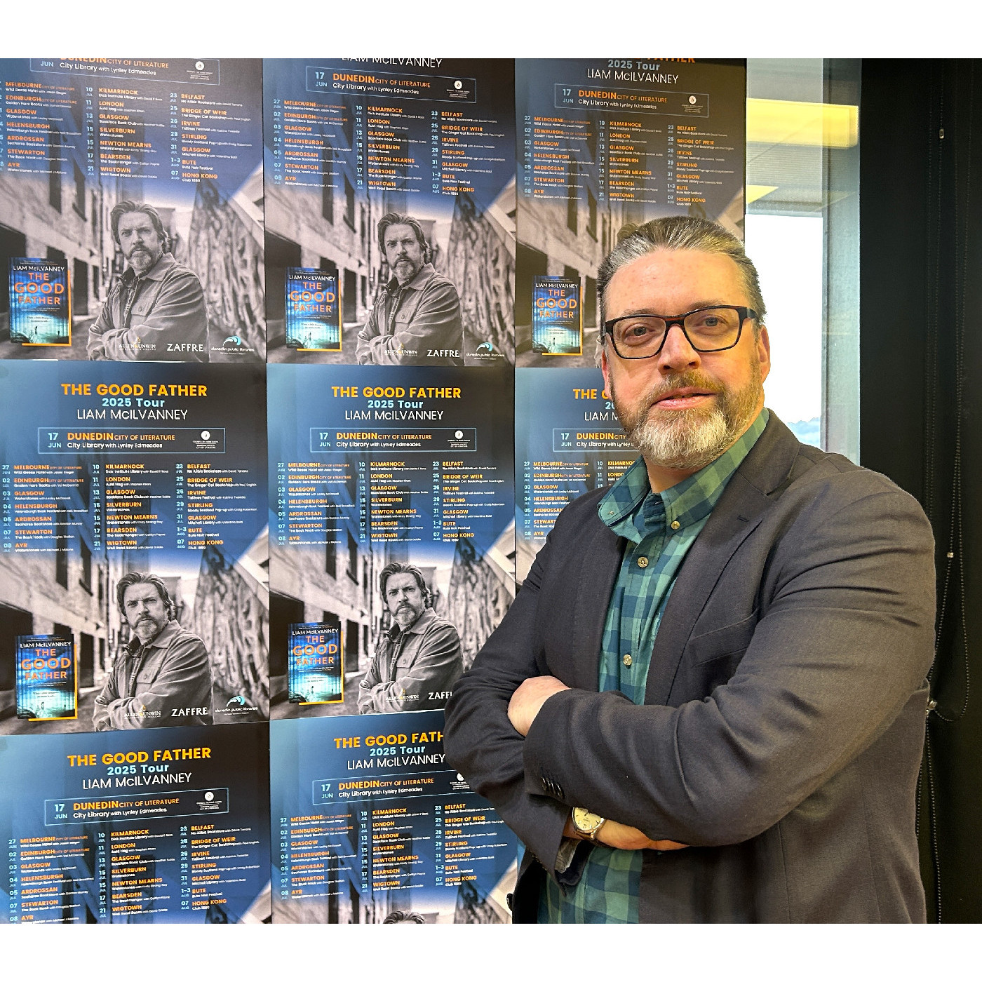 Liam McIlvanney Kicking Off World Tour for Latest Thriller The Good Father