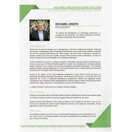 Richard Joseph bio