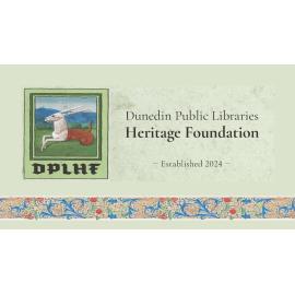 Dunedin Public Libraries Heritage Foundation launch