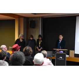 John Broughton and waiata support