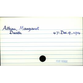 Aitken, Margaret