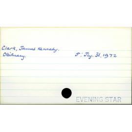 Clark, James Kennedy