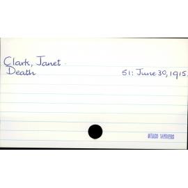 Clark, Janet