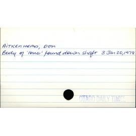 Aitkenhead, Don