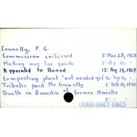 Connolly, P. G.