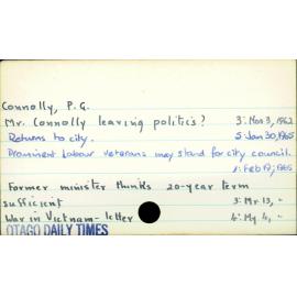 Connolly, P. G.