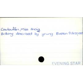 Coulouarn, Anaig (Miss)