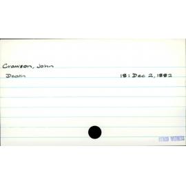 Crawson, John