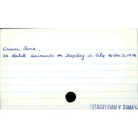 Creem, June