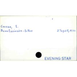 Crerar, E