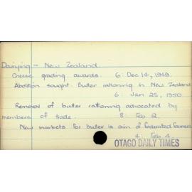Dairying - New Zealand.
