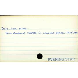 Dale, Lois Elsie