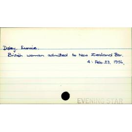 Daley, Eunice.