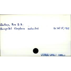 Dallas, Rev D A