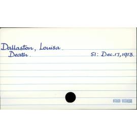 Dallaston, Louisa