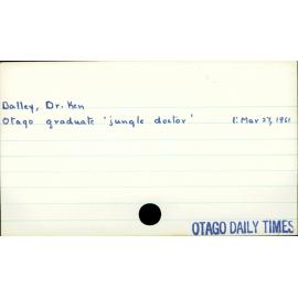 Dalley, Dr. Ken