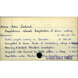 Aliens - New Zealand 