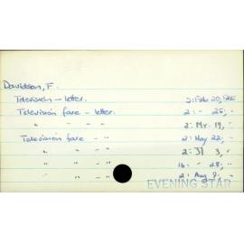 Davidson, F.