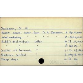 Davidson, G. R.