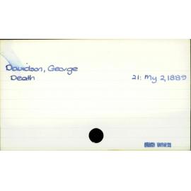 Davidson, George