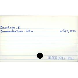 Davidson, K.