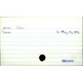 Allan, Colin 