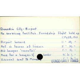 Dunedin City - Airport