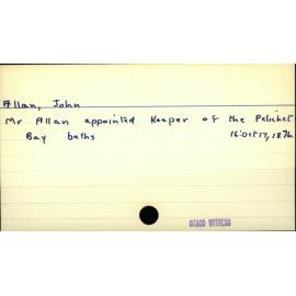 Allan, John