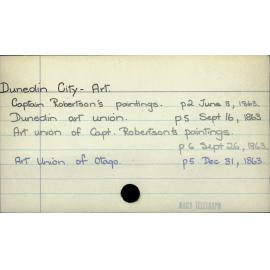 Dunedin City - Art