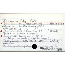 Dunedin City - Art