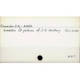 Dunedin City - Artists