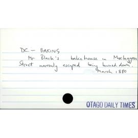 Dunedin City - Baking