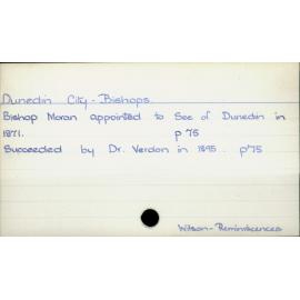 Dunedin City - Bishops