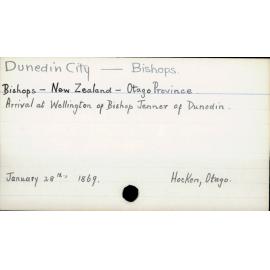 Dunedin City - Bishops