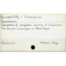 Dunedin City - Caversham.