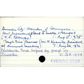 Dunedin City - Chamber of Commerce