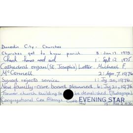 Dunedin City - Churches