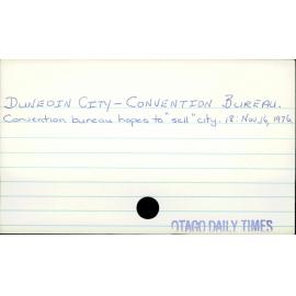 Dunedin City - Convention Bureau