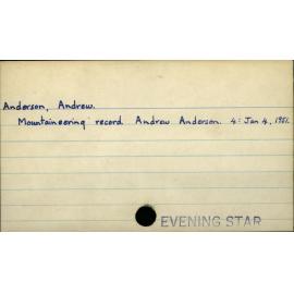 Anderson, Andrew