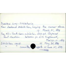Dunedin City - Exhibitions