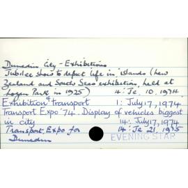 Dunedin City - Exhibitions