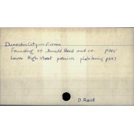 Dunedin City - Firms
