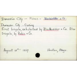 Dunedin City - Cycling