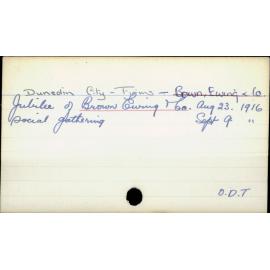 Dunedin City - Firms - Brown, Ewing & Co.