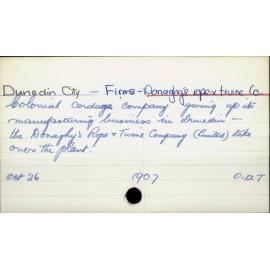 Dunedin City - Firms - Donaghy's rope & twine Co.