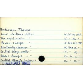 Anderson, Thomas