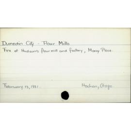 Dunedin City - Flour Mills
