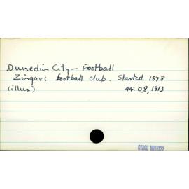Dunedin City - Football